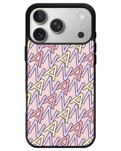 iPhone Leather Grip - Initial Monogram 5.0