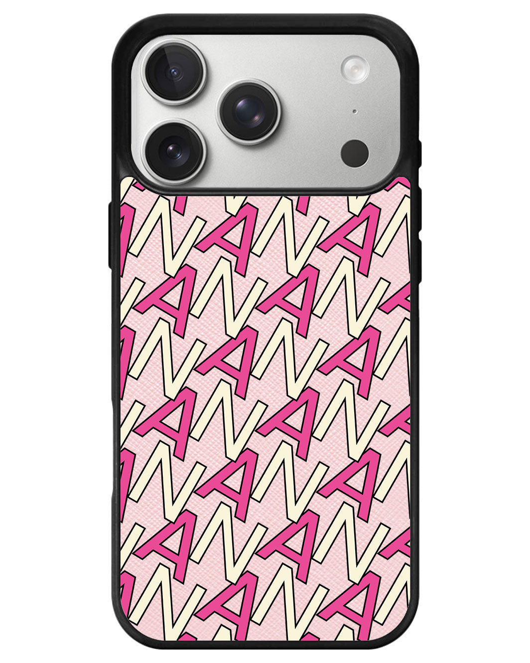iPhone Leather Grip - Initial Monogram 6.0