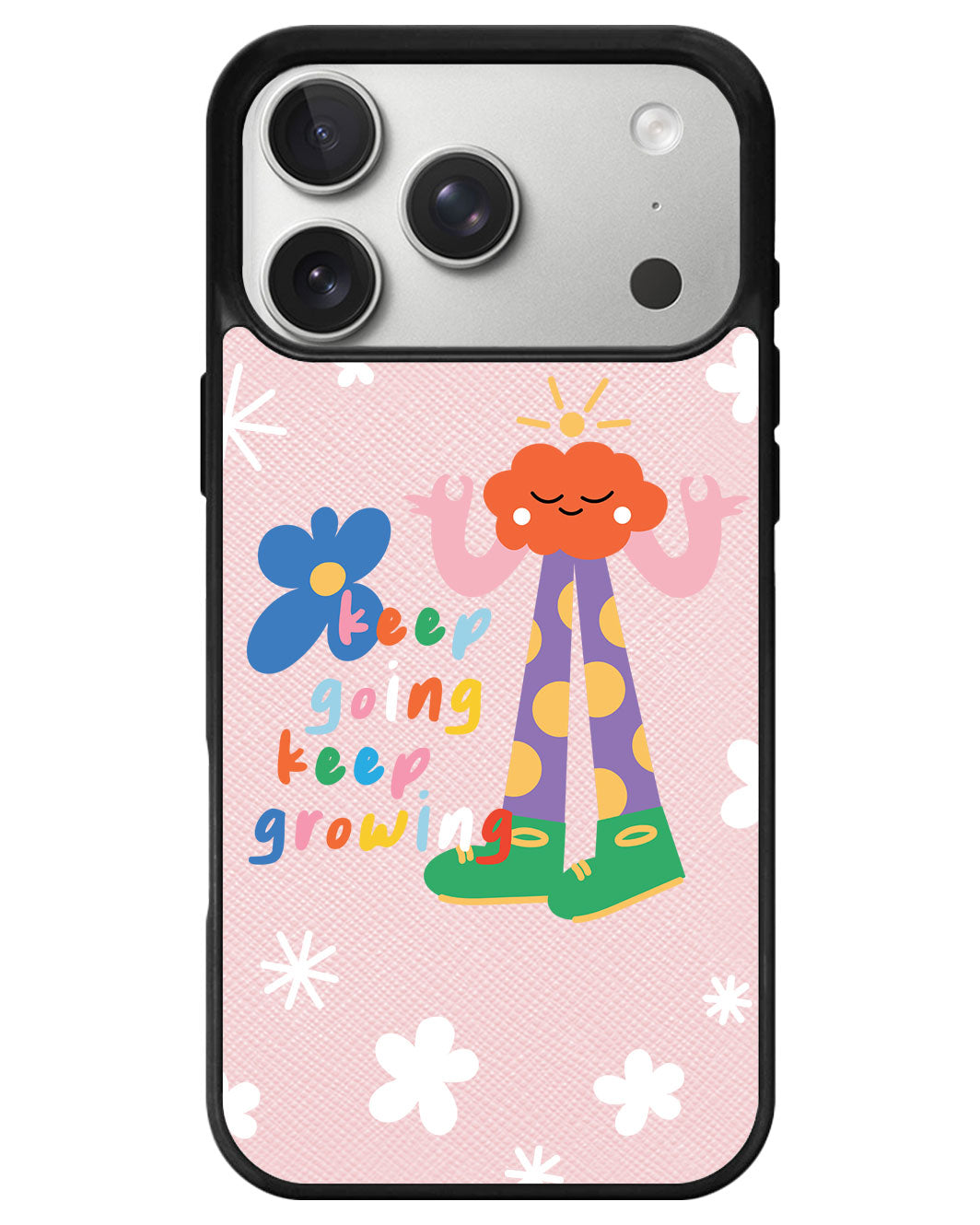 iPhone Leather Grip - Keep Growing