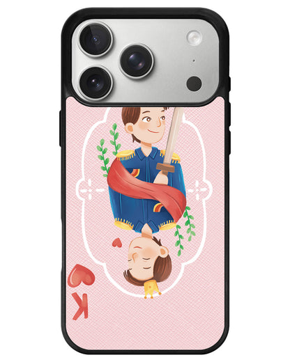 iPhone Leather Grip - King