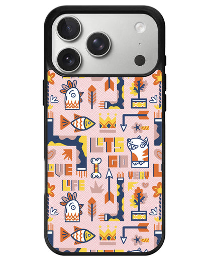 iPhone Leather Grip - Life in Color
