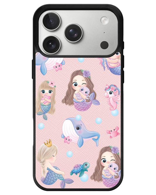 iPhone Leather Grip - Little Mermaid