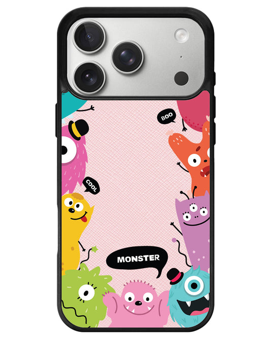 iPhone Leather Grip - Little Monster