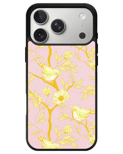 iPhone Leather Grip - Lovebird Monochrome 2.0
