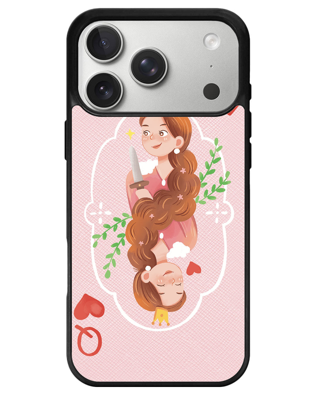 iPhone Leather Grip - Queen