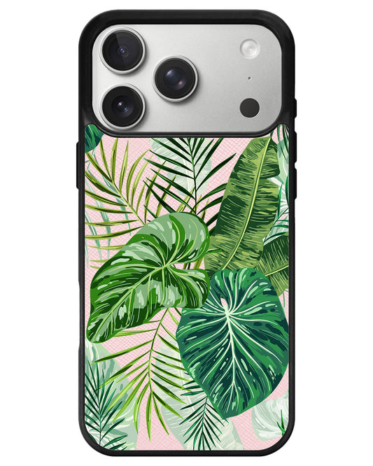 iPhone Leather Grip - Rainforest