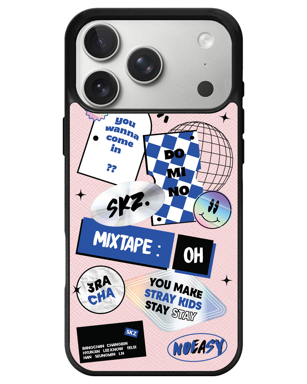 iPhone Leather Grip - SKZ Sticker Pack
