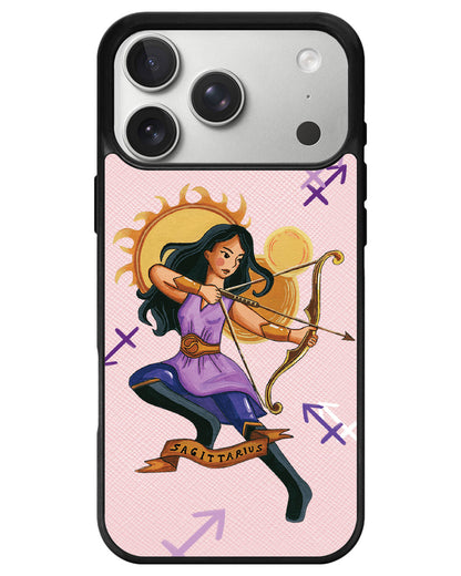 iPhone Leather Grip - Sagitarius