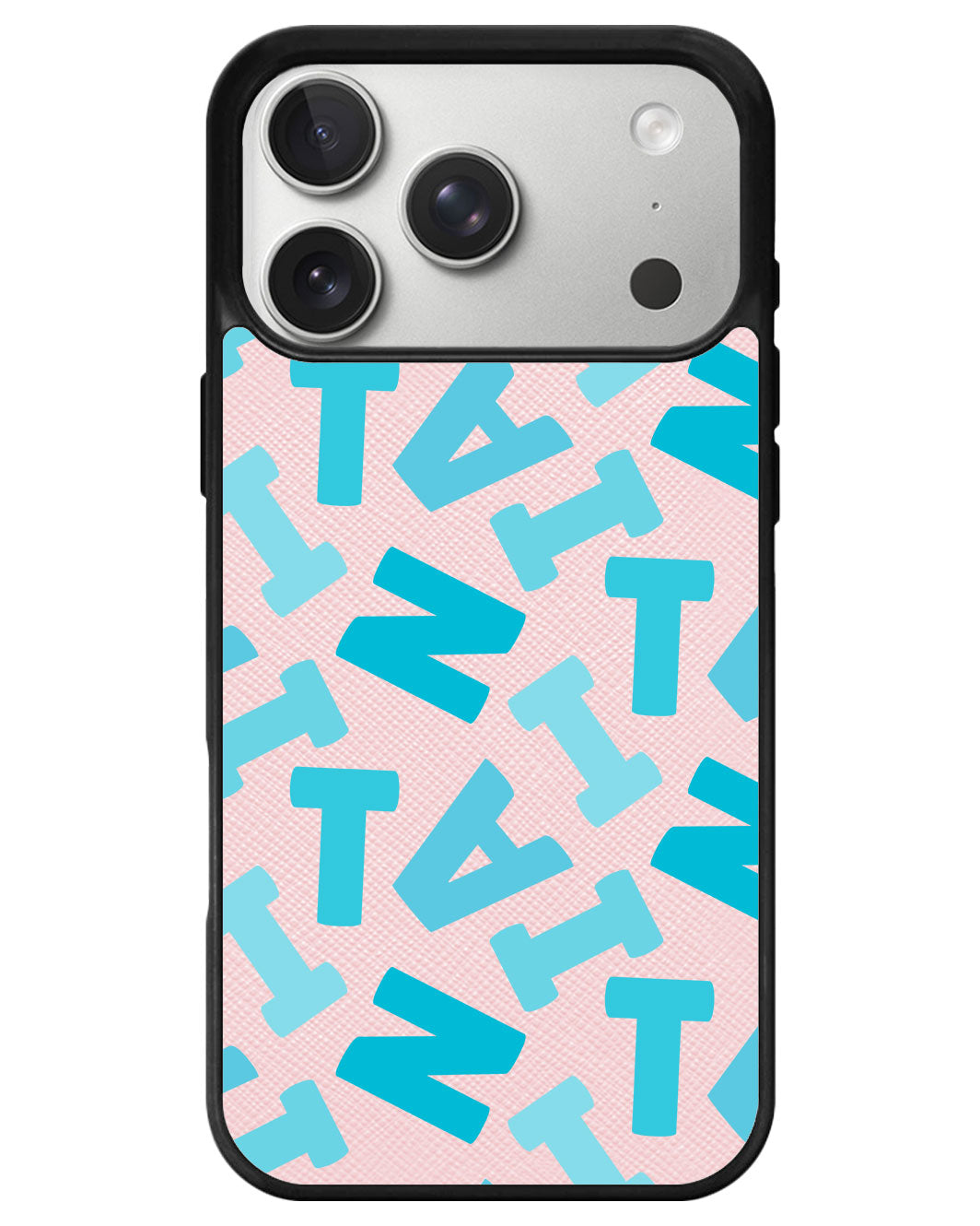 iPhone Leather Grip - Scattered Monogram 5.0