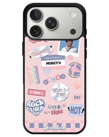 iPhone Leather Grip - Seventeen World