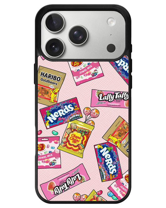 iPhone Leather Grip - Sweets & Gummies