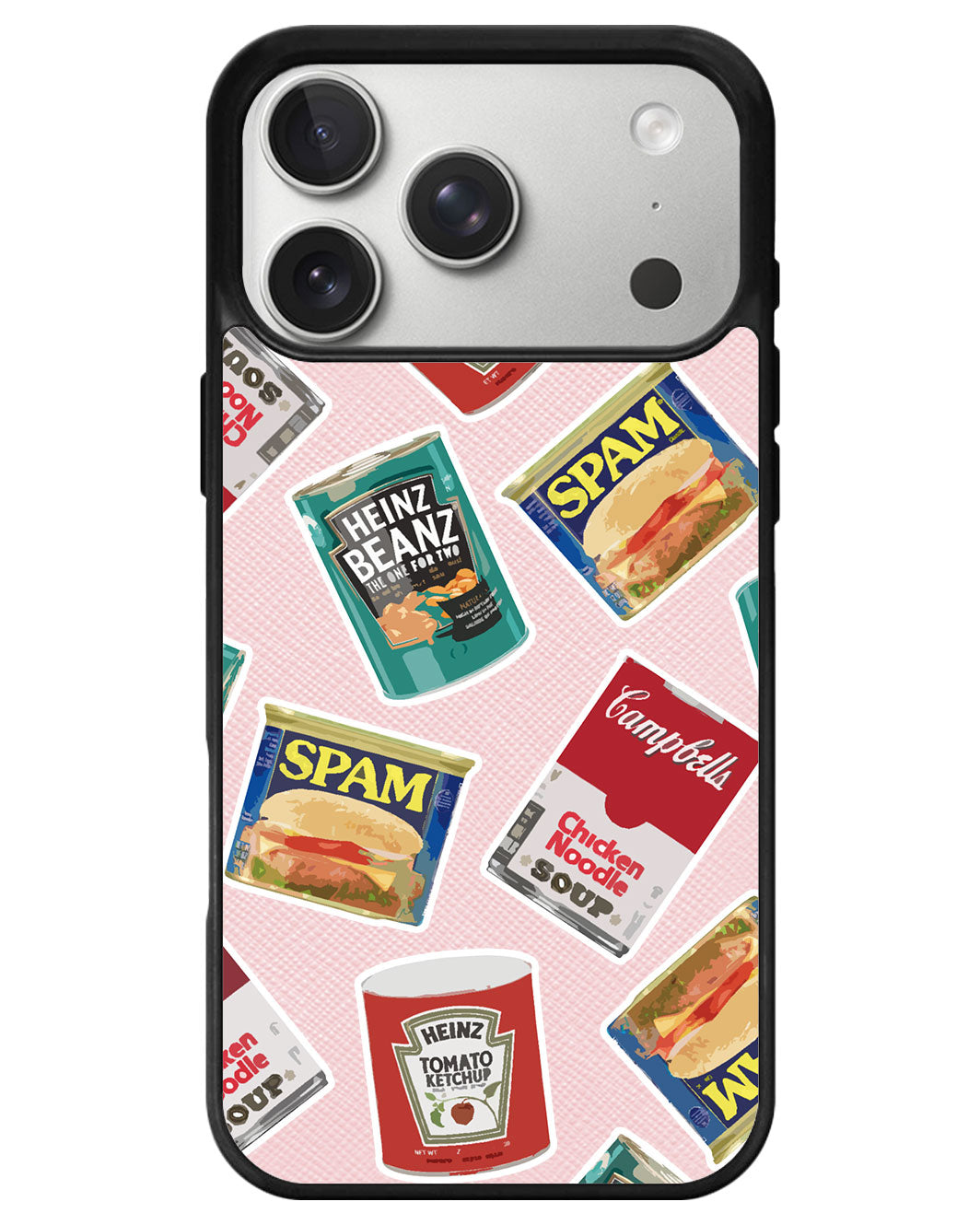 iPhone Leather Grip - Tinned Food