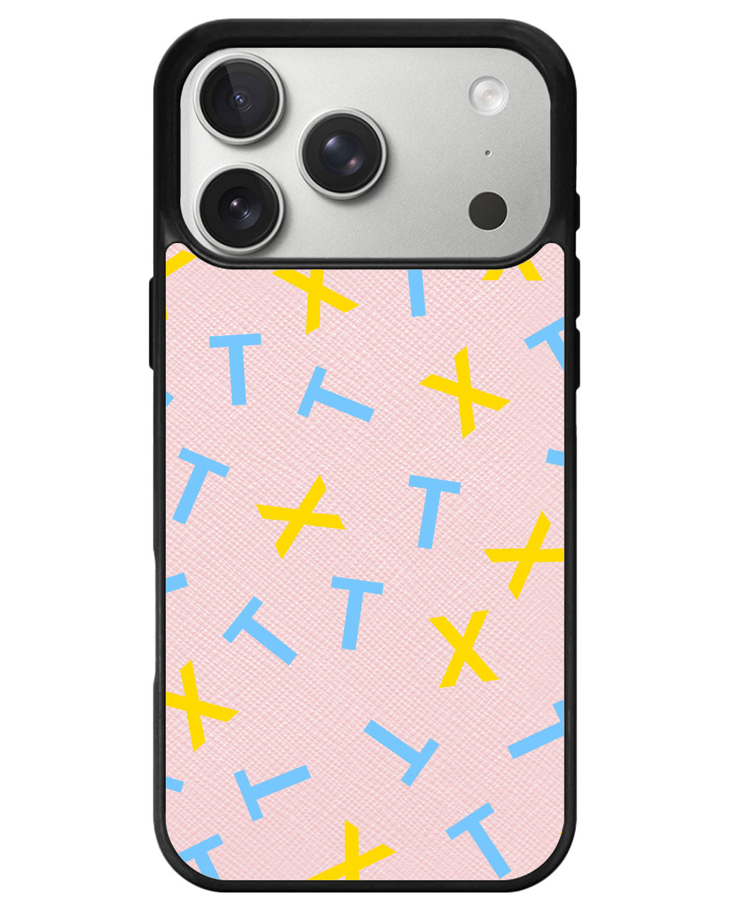 iPhone Leather Grip - TXT Monogram