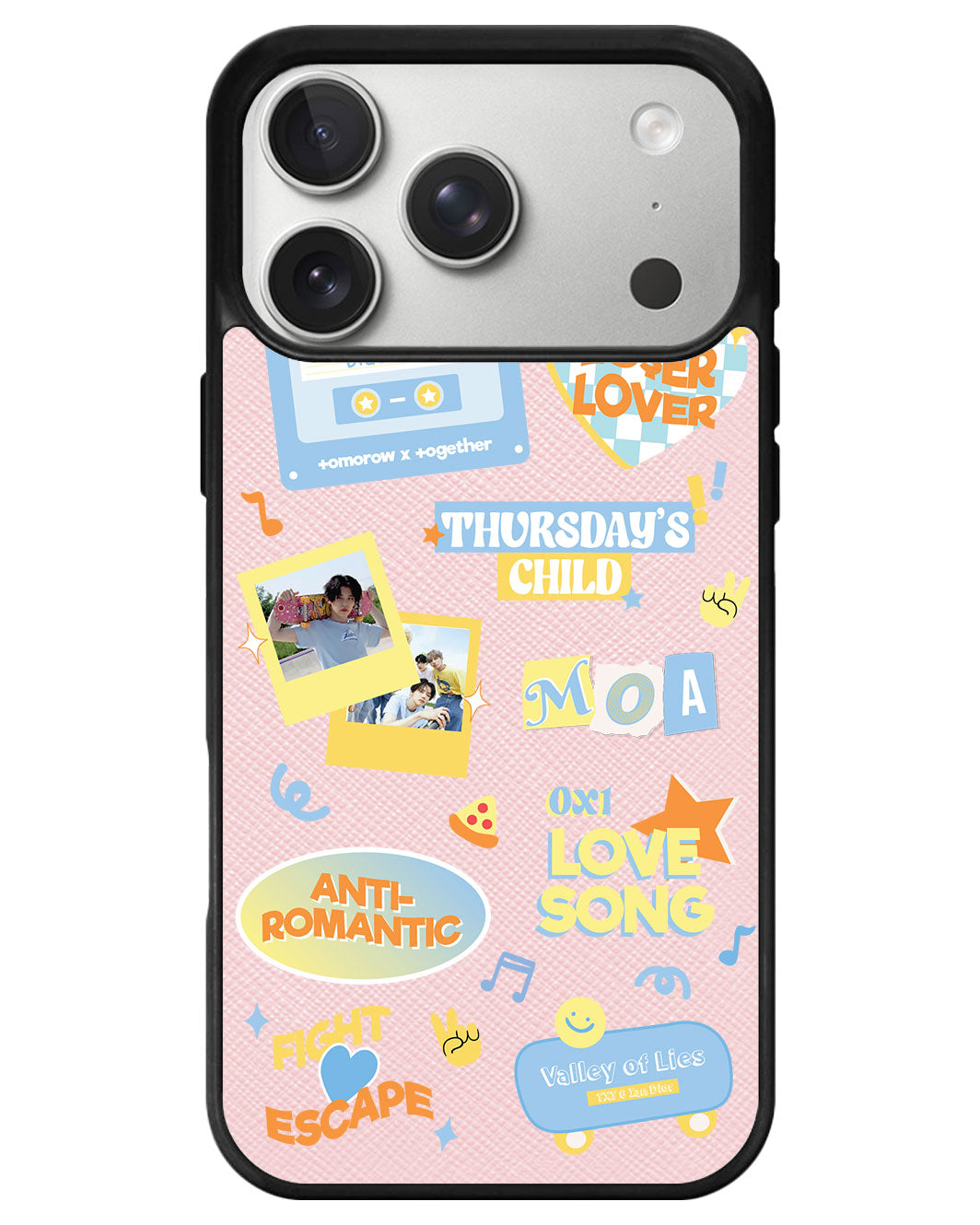 iPhone Leather Grip - TXT Sticker