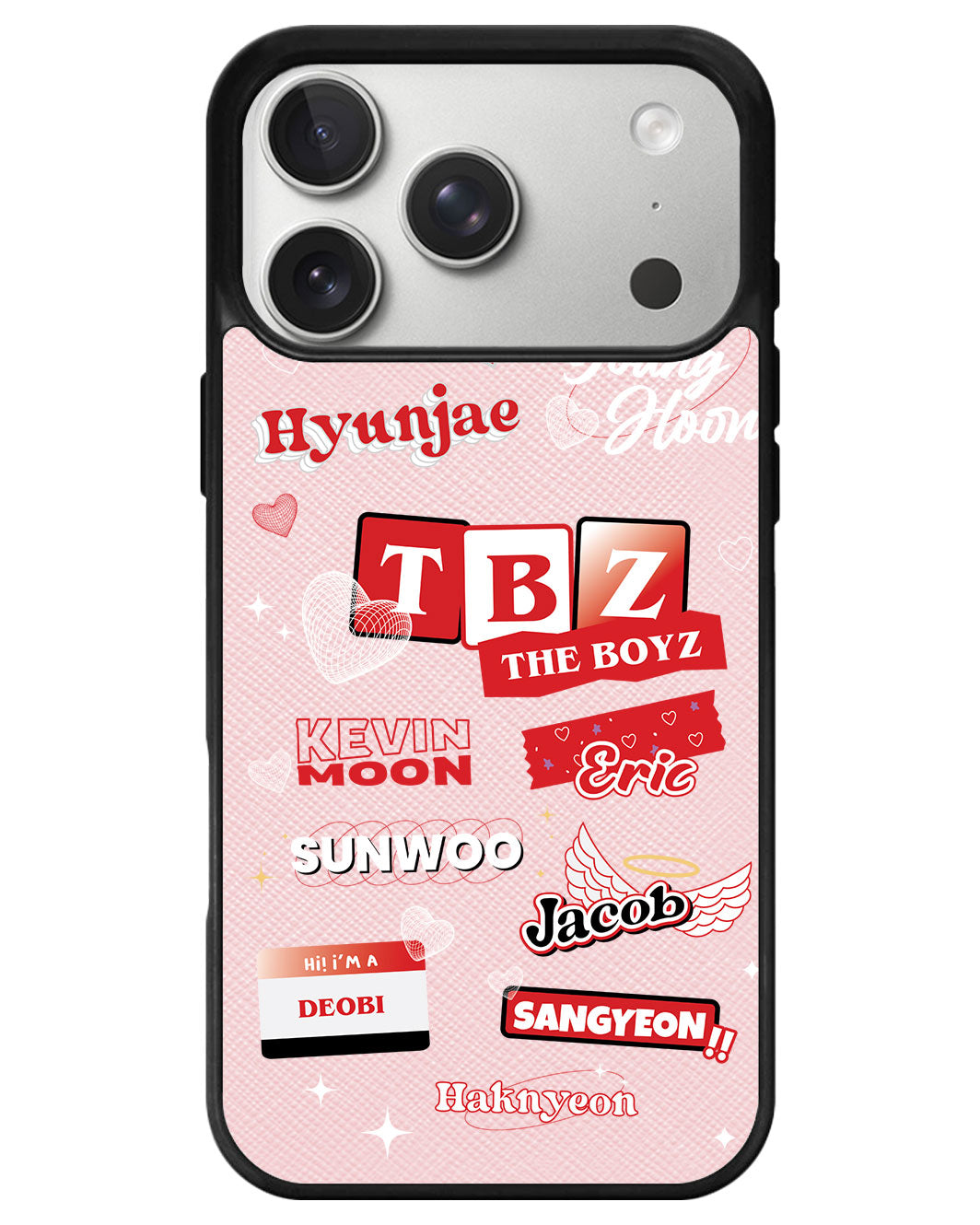iPhone Leather Grip - The Boyz Members