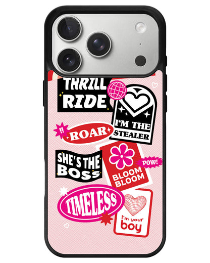 iPhone Leather Grip - The Boyz Song Sticker Pack