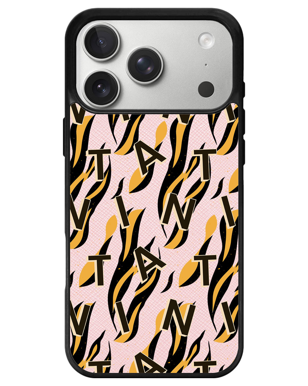 iPhone Leather Grip - Tiger Monogram 1.0