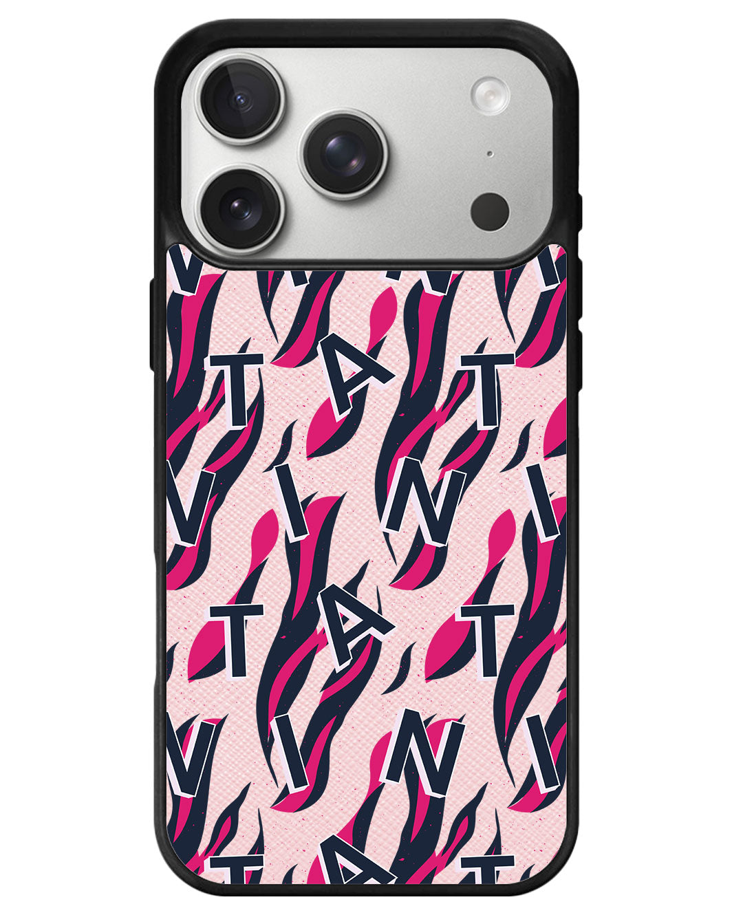 iPhone Leather Grip - Tiger Monogram 2.0