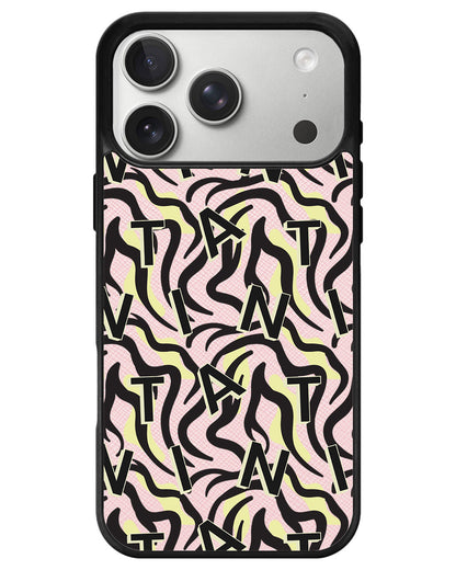 iPhone Leather Grip - Tiger Monogram 3.0
