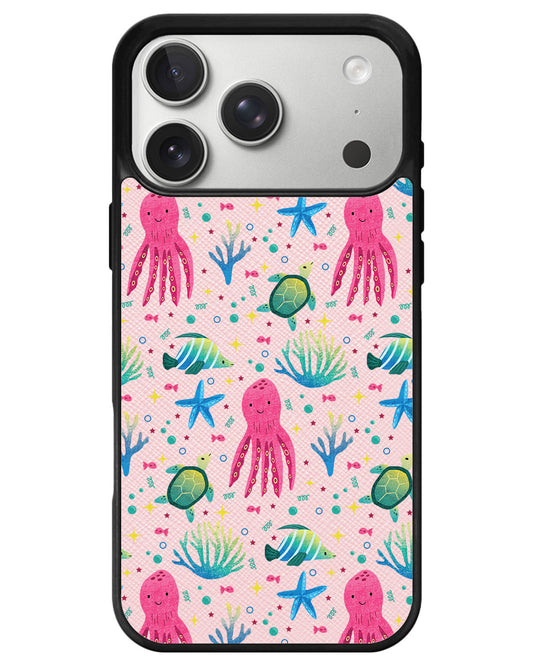 iPhone Leather Grip - Underwater Dreams 2.0