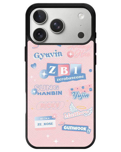 iPhone Leather Grip - Zerobaseone Members
