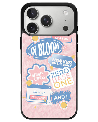 iPhone Leather Grip - Zerobaseone Song Sticker Pack