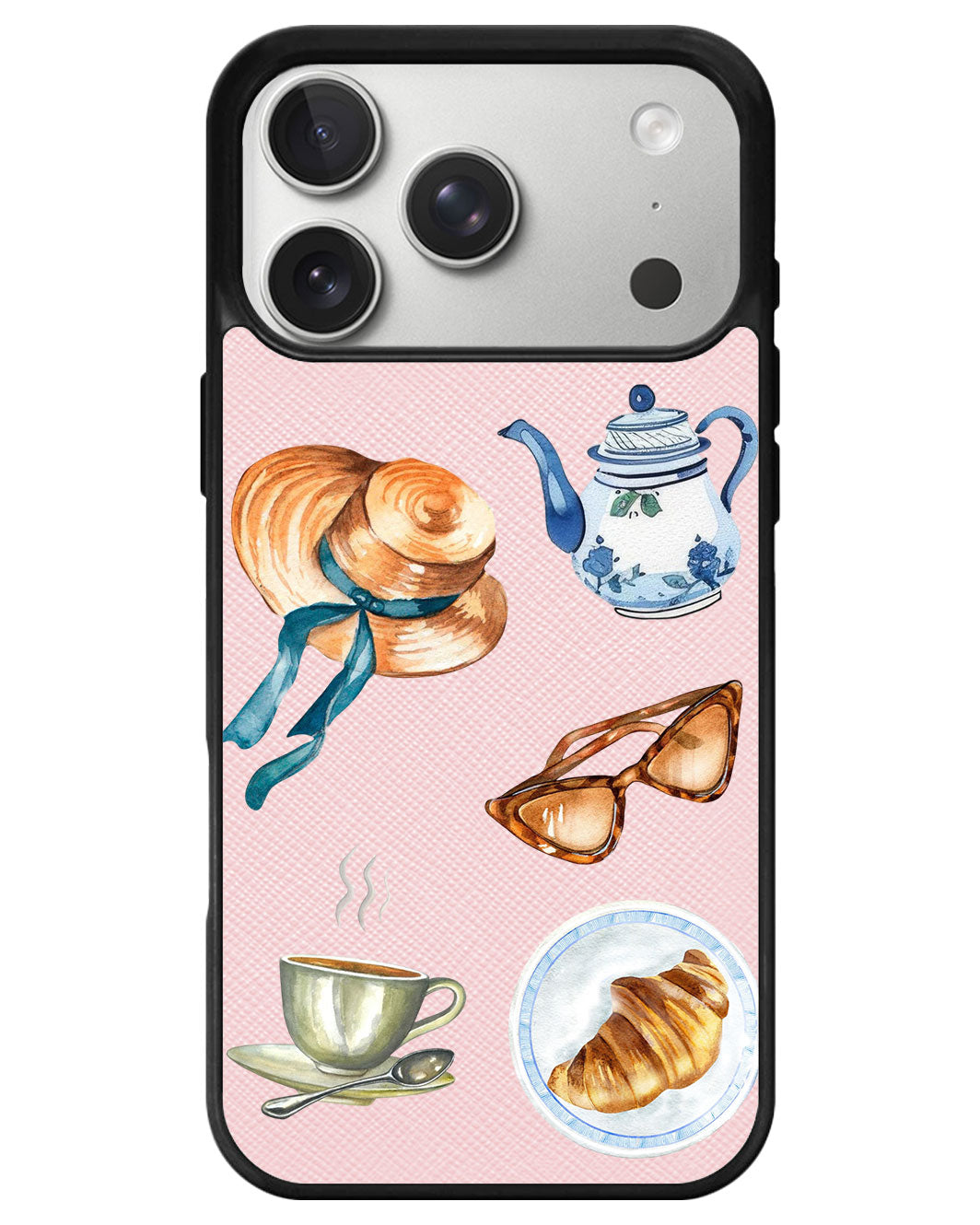 iPhone Leather Grip - Afternoon Tea