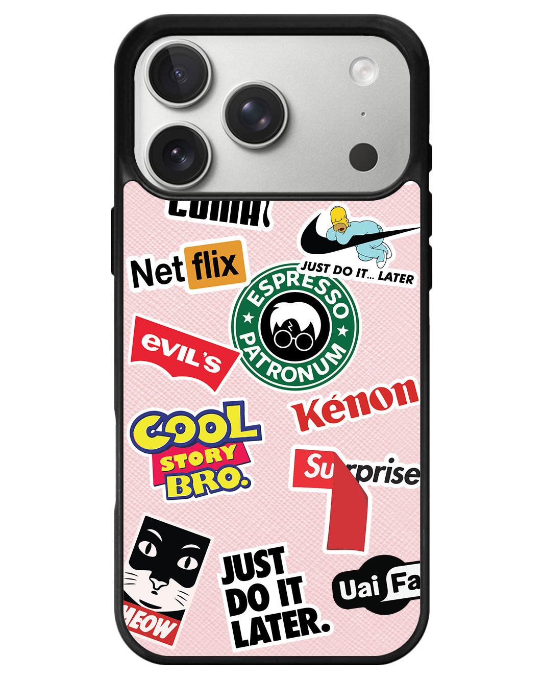 iPhone Leather Grip - Brand Parody 1.0