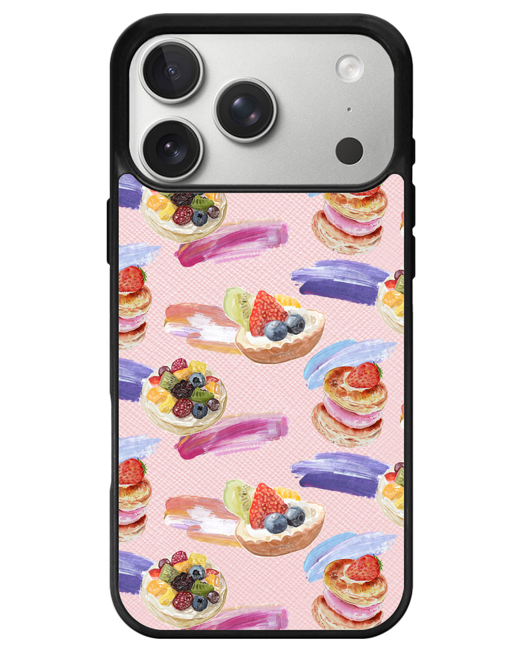 iPhone Leather Grip - Fruit Pie