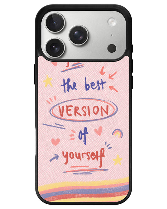 iPhone Leather Grip - Love Yourself