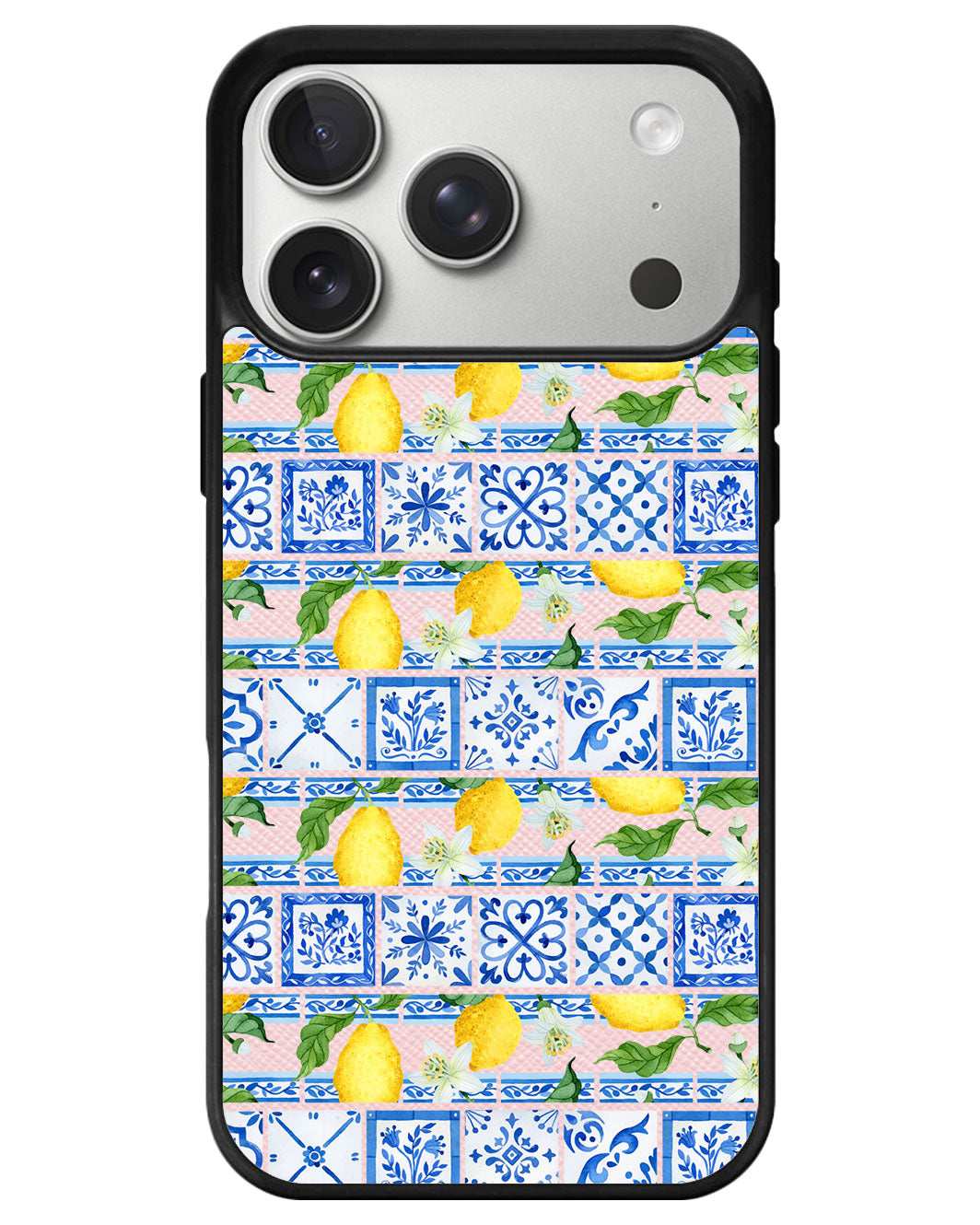 iPhone Leather Grip - Majolica Firenze