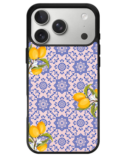 iPhone Leather Grip - Majolica Sicily