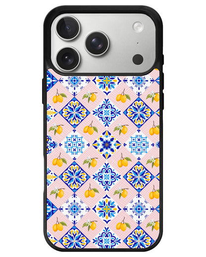 iPhone Leather Grip - Majolica Tuscany