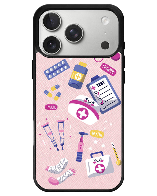 iPhone Leather Grip - Nurse