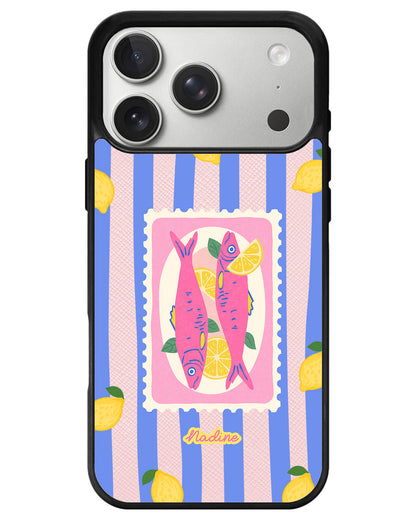 iPhone Leather Grip - Sardines 2.0