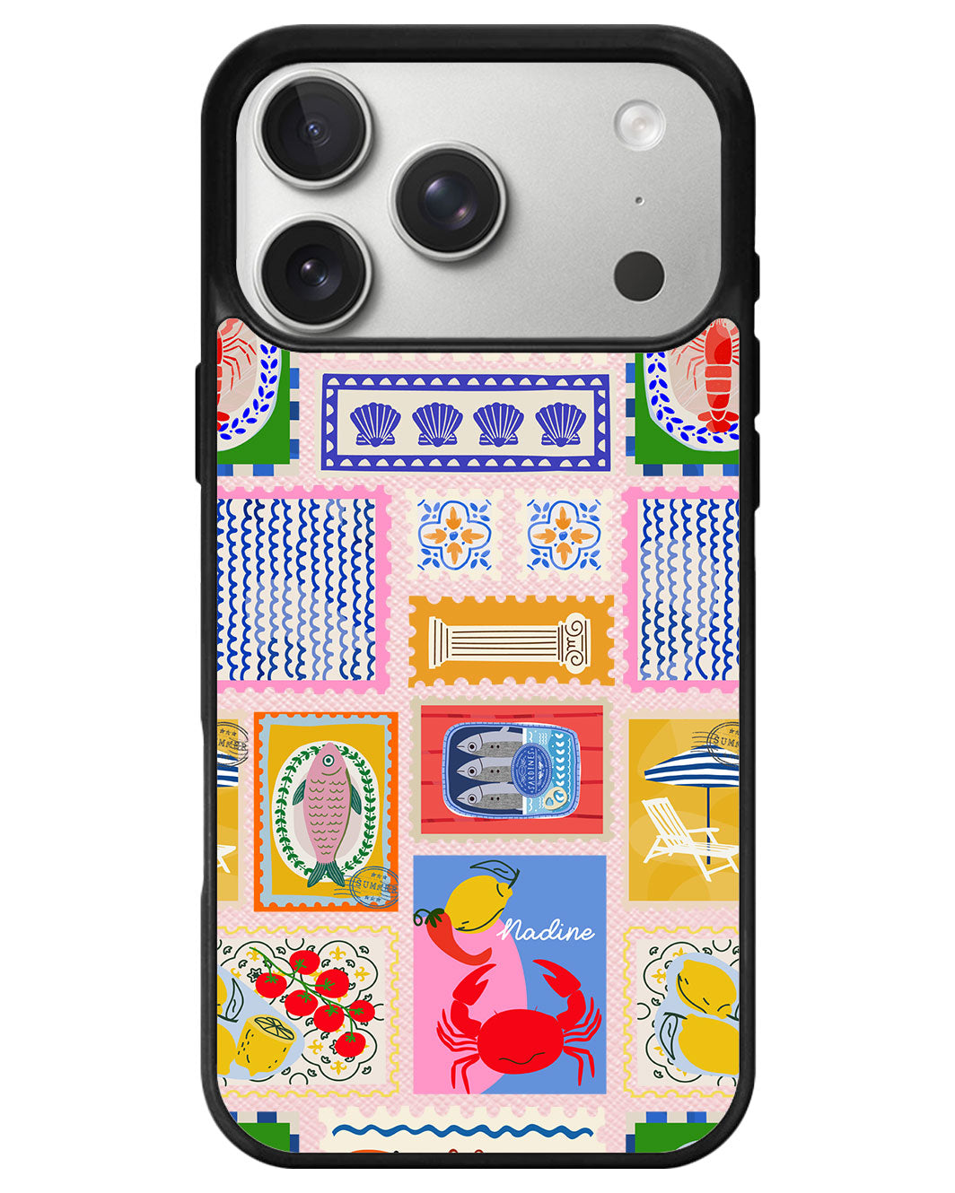 iPhone Leather Grip - Seaside Opulence 1.0