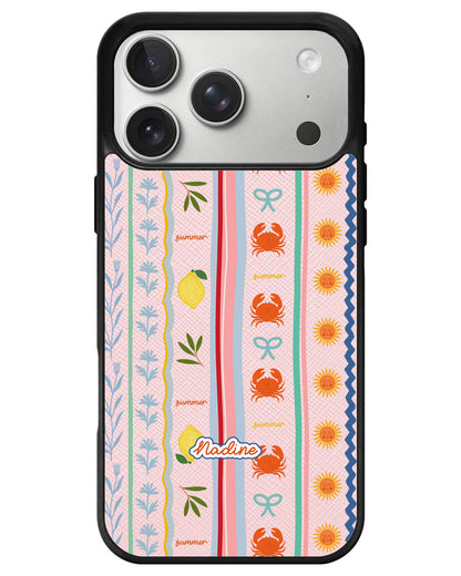 iPhone Leather Grip - Seaside Opulence 2.0