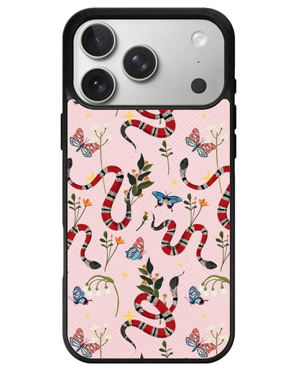 iPhone Leather Grip - Serpente