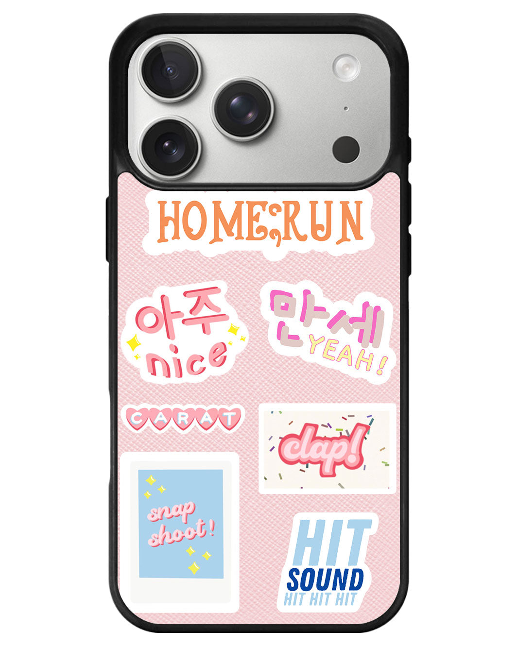 iPhone Leather Grip - Seventeen Sticker Pack