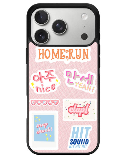 iPhone Leather Grip - Seventeen Sticker Pack