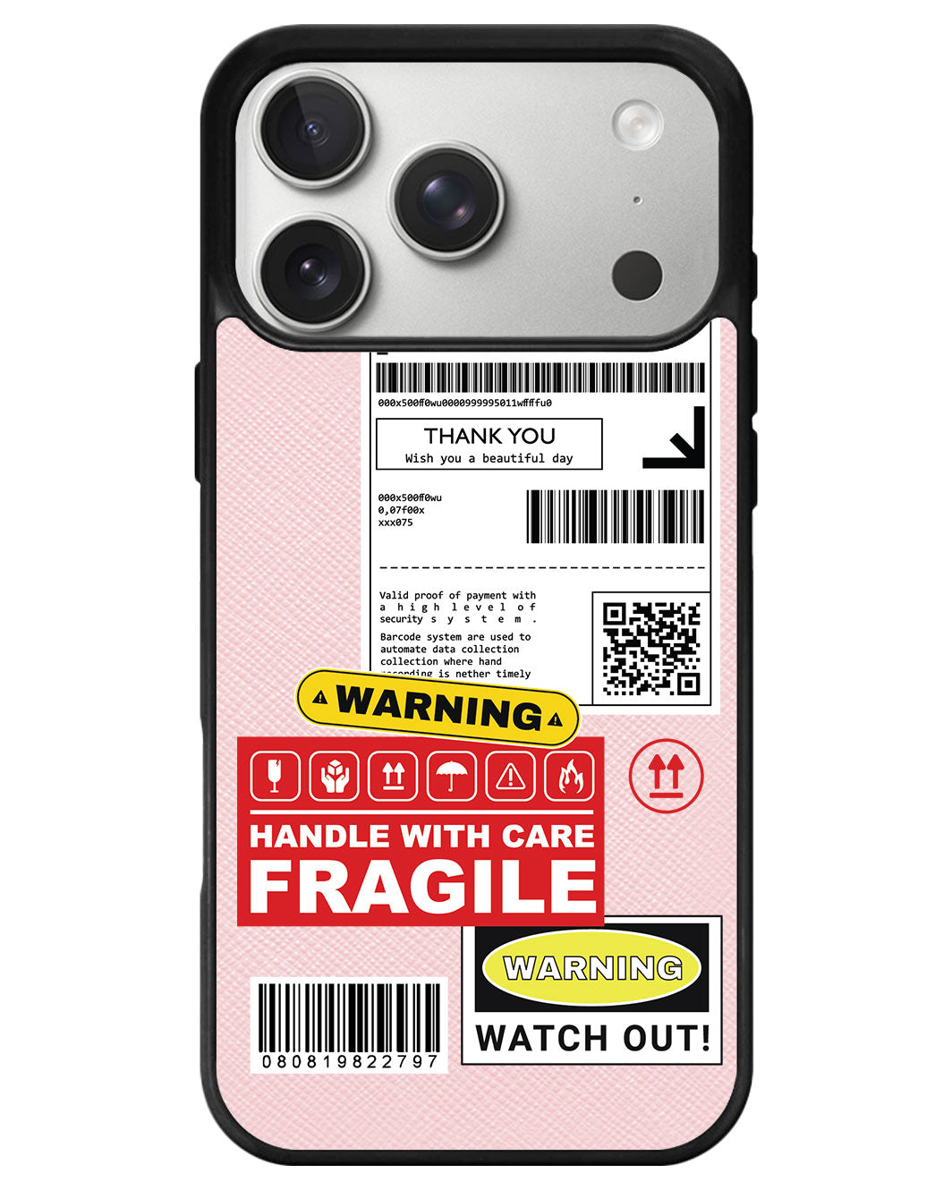 iPhone Leather Grip - Shipping Label