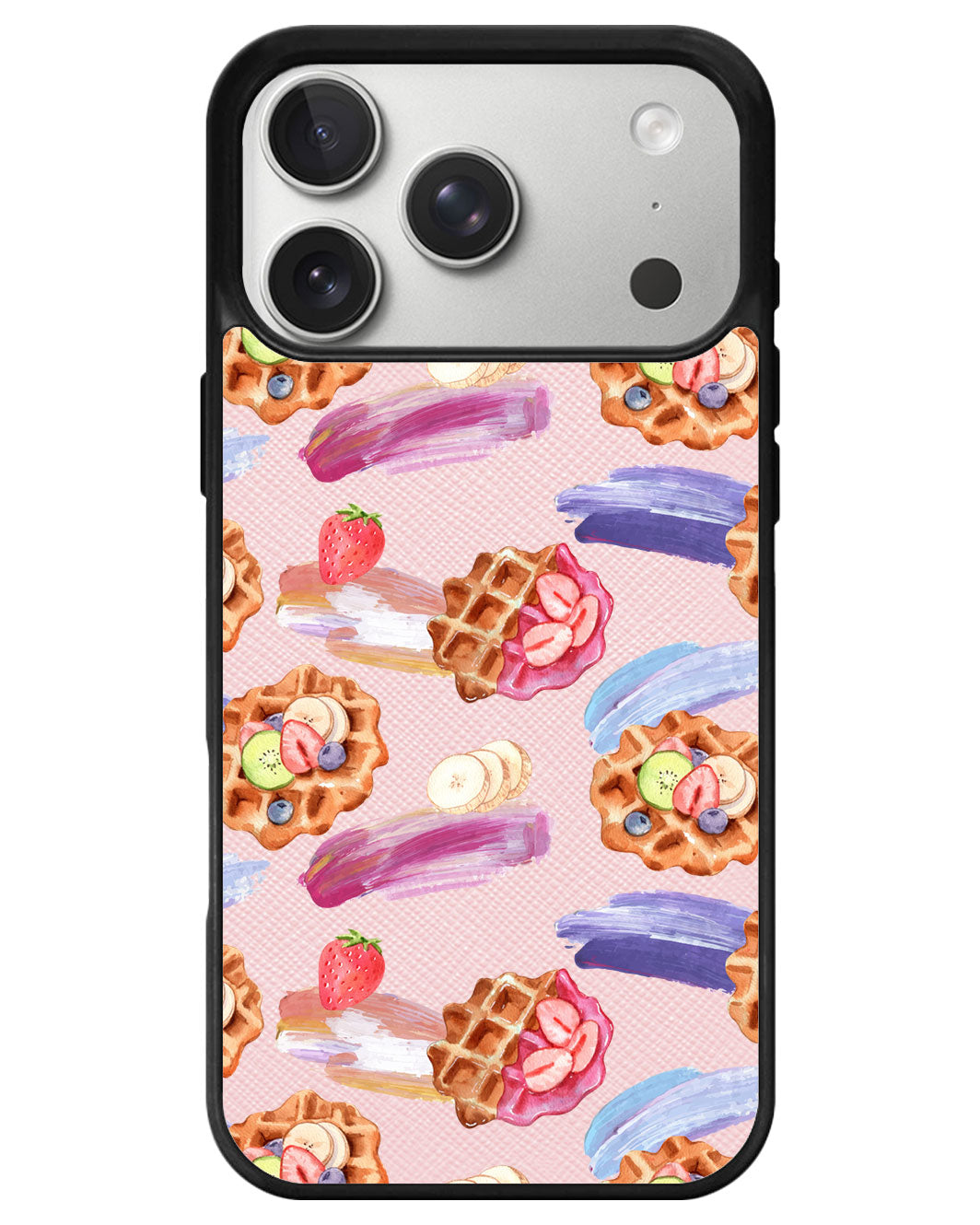 iPhone Leather Grip - Waffles