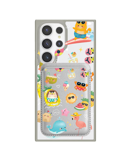 Android Magnetic Wallet Case - Summer