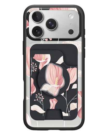iPhone Magpop Wallet - Easter Lily