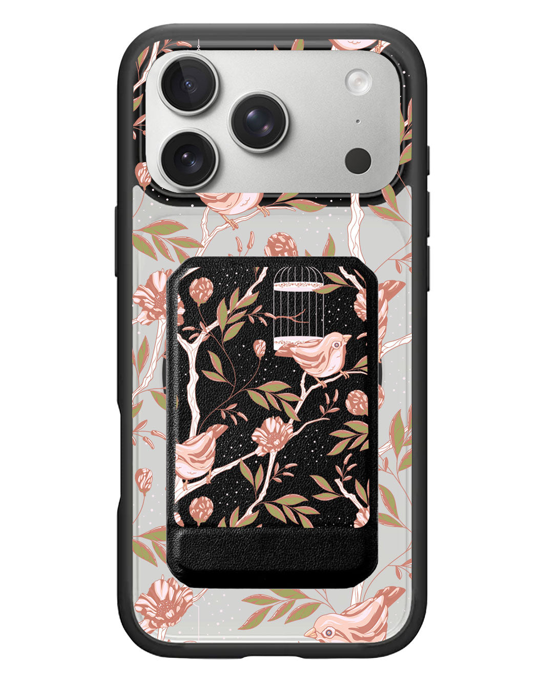 iPhone Magnetic Multifold Wallet - Lovebird 14.0