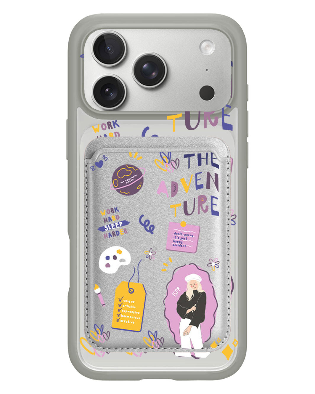 iPhone Magnetic Wallet Case - ISFP