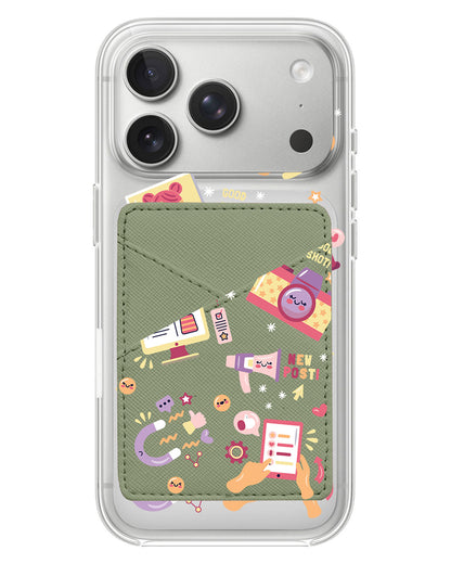 iPhone Phone Wallet Case - Conten Creator