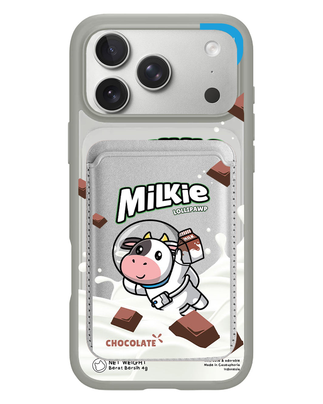 iPhone Magnetic Wallet Case - Milkie