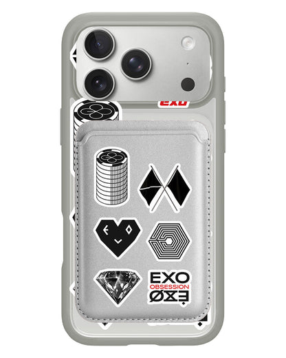 iPhone Magnetic Wallet Case - EXO Sticker Pack