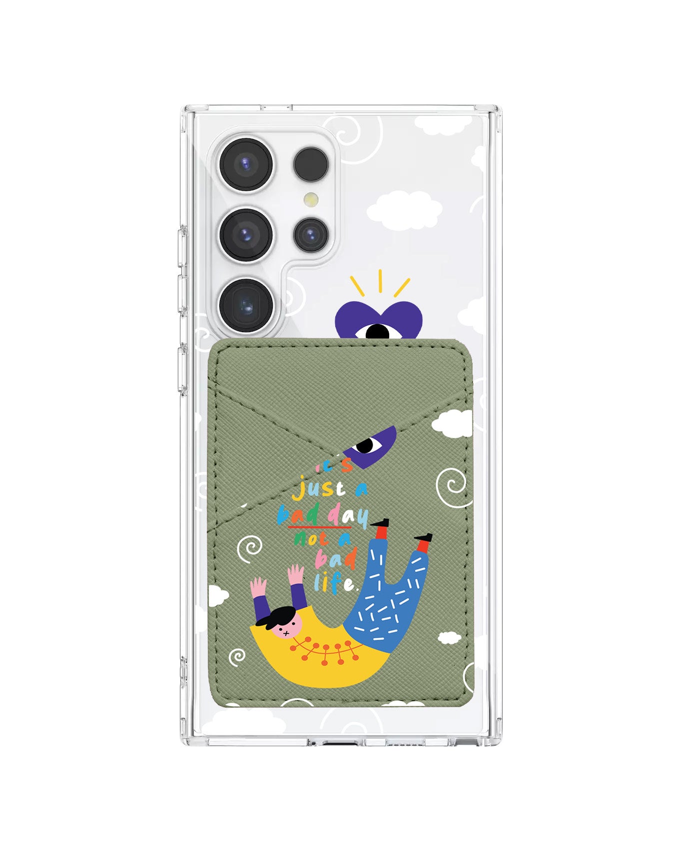 Android Phone Wallet Case - Bad Day